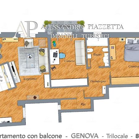 Apartmán Casa Ri Al Mare Janov Exteriér fotografie